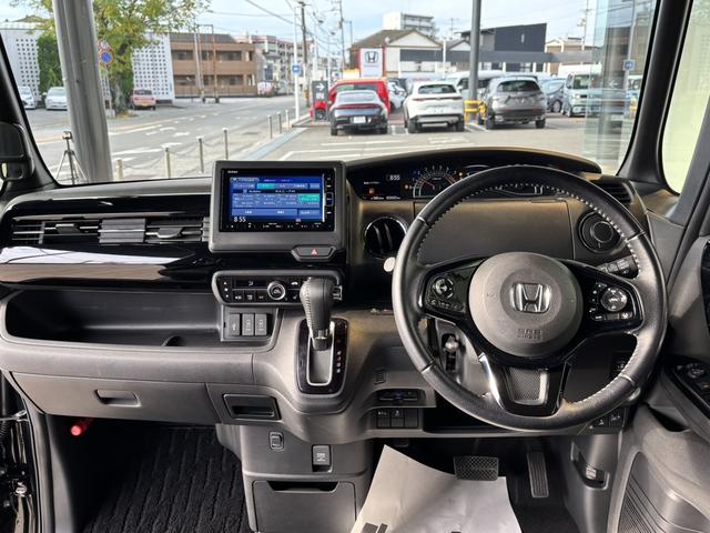 Ｎ－ＢＯＸカスタム Ｌターボ　ＨｏｎｄａＳＥＮＳＩＮＧ・フルセグＮＡＶＩ・ＬＥＤヘッドライト・ＥＴＣ両側パワースライドドア・シートヒーター・アルミホイール・ドラレコ（10枚目）