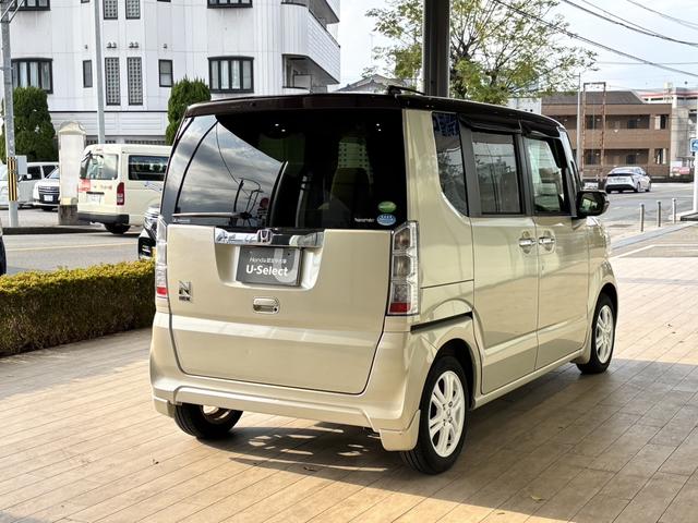 N-BOX 2トーンカラースタイルG・ターボLパッケージ Honda純正フルセグNAVI・両側パワースライドドア・ETCHIDヘッドライト・アルミホイール(5枚目)
