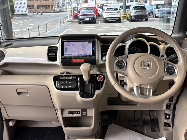 N-BOX 2トーンカラースタイルG・ターボLパッケージ Honda純正フルセグNAVI・両側パワースライドドア・ETCHIDヘッドライト・アルミホイール(10枚目)