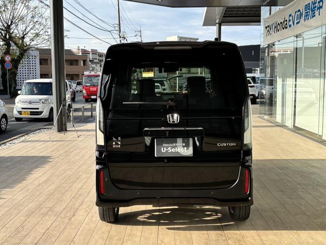 N-BOXカスタム ターボ HondaSENSING・フルセグNAVI・HondaCONNECT・前後ドラレコ・ETC両側パワースライドドア・シートヒーター・アルミホイール・LEDヘッドライト(6枚目)