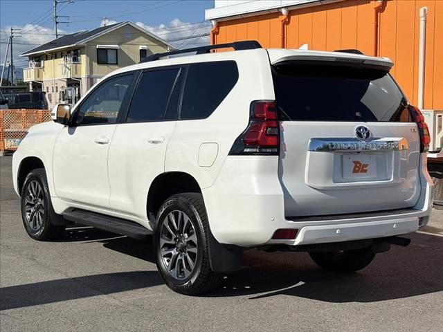 ランドクルーザープラド TX Lパッケージ 後期 車検整備付 禁煙車 SR Mナビ BSM 4WD ルーフレール 4WD 純正19インチAW セーフティセンス パーキングサポートブレーキ シートヒーター シートベンチレーション クルコン ステリ(13枚目)