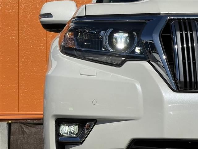 ランドクルーザープラド TX Lパッケージ 後期 車検整備付 禁煙車 SR Mナビ BSM 4WD ルーフレール 4WD 純正19インチAW セーフティセンス パーキングサポートブレーキ シートヒーター シートベンチレーション クルコン ステリ(46枚目)