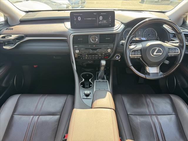 ＲＸ ＲＸ４５０ｈ　バージョンＬ　後期　車検整備付　禁煙車　ＳＲ　１２インチナビ　後席１１．６インチモニター×２　全方位モニター　フルセグ　ＢＴ　パワーシート　電動リアゲート　クルコン　パドルシフト　セーフティＳプラス　Ｐスタート（2枚目）