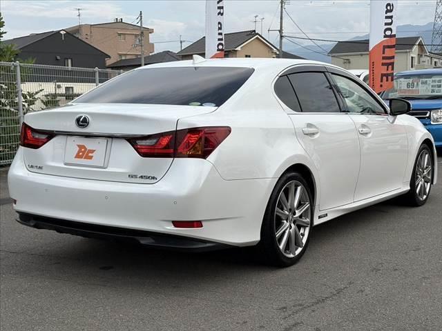 ＧＳ ＧＳ４５０ｈ　バージョンＬ　中期　車検整備付　禁煙車　ＳＲ　純正ナビ　ＢＳＭ　クルコン　ＨＵＤ　Ｐシート　シートメモリー　純正１９インチＡＷ　Ｐバックドア　シートヒーター　シートベンチレーション　ＬＥＤ　前後ドラレコ　電動Ｐ（15枚目）