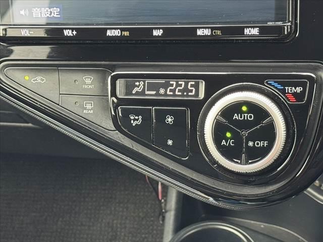 アクア Ｓ　後期　禁煙　車検整備付　９インチナビ　セーフティＳ　Ｂカメラ　ＢＴ　ＤＶＤ　ステリモ　Ａライト　ＬＥＤ　Ａハイビーム　Ｐスタ　ＡＡＣ　スマートキー　ドラレコ　ＬＤＷ　ＥＴＣ　ＥＳＣ　シートリフター（26枚目）