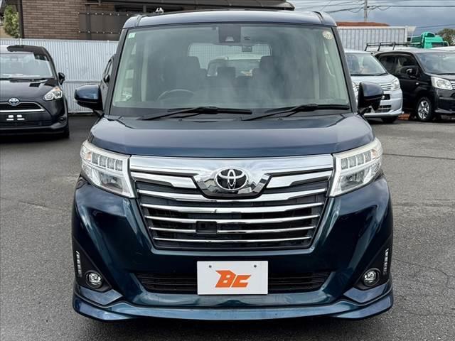 ルーミー カスタムＧ　Ｓ　ＳＡＩＩ禁煙　車検整備付　ナビ　ステリモ　ＢＴ　地デジ　ＤＶＤ　Ｂカメラ　クルコン　両電スライド　Ｐスタ－ト　Ａストップ　ＥＳＣ　ＡＡＣ　ＬＥＤ　オートライト　スマートキーＸ２　シートリフター（9枚目）