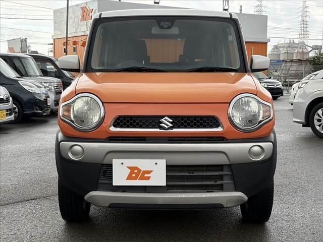 ハスラー Ｇ　ツートン　車検整備付　禁煙　エネチャージ　衝突軽減ブレーキ　プッシュスタート　スマートキーＸ２　電格ミラー　ＡＡＣ　シートヒーター　Ａストップ　シート下ＢＯＸ　ＣＤ　ＡＭ／ＦＭラジオ　アームレスト（9枚目）