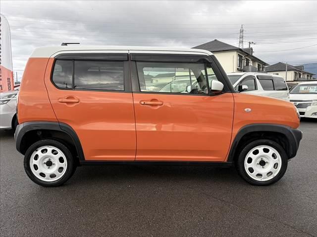 ハスラー Ｇ　ツートン　車検整備付　禁煙　エネチャージ　衝突軽減ブレーキ　プッシュスタート　スマートキーＸ２　電格ミラー　ＡＡＣ　シートヒーター　Ａストップ　シート下ＢＯＸ　ＣＤ　ＡＭ／ＦＭラジオ　アームレスト（11枚目）