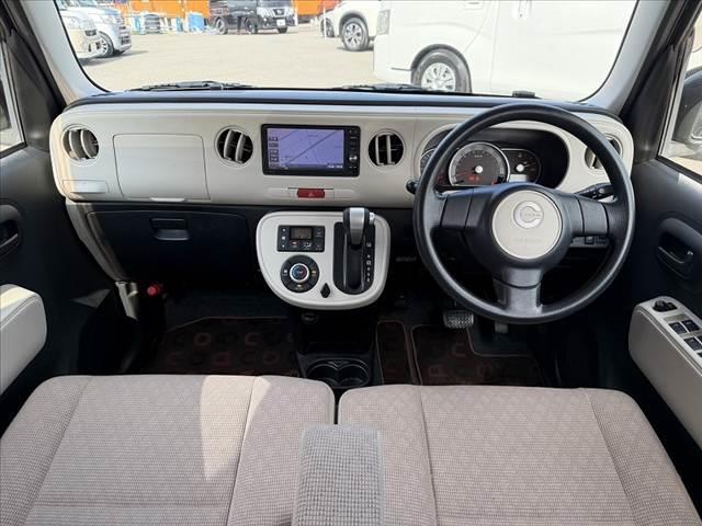 ミラココア ココアＸ　車検整備付　禁煙車　ナビ　フルセグ　バックモニター　ＤＶＤ　ブルートゥース　ＡＡＣ　スマートキー　電格　シートリフター　ヘッドライトレベライザー　アームレスト　ベンチシート　Ｐガラス　ＵＶカット（2枚目）