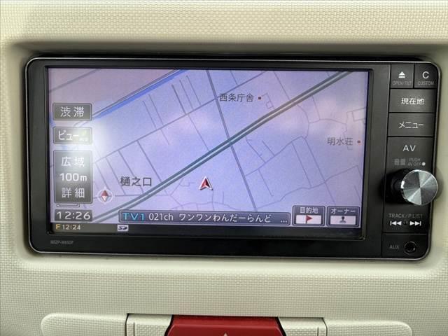 ミラココア ココアＸ　車検整備付　禁煙車　ナビ　フルセグ　バックモニター　ＤＶＤ　ブルートゥース　ＡＡＣ　スマートキー　電格　シートリフター　ヘッドライトレベライザー　アームレスト　ベンチシート　Ｐガラス　ＵＶカット（3枚目）