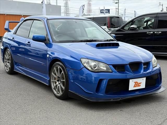 インプレッサ WRX STi 後期 車検整備付 RECAROシート ZEROSPOORTエアロ 社外18インチAW 社外マフラー 社外HDDナビ HID フォグ ターボ 4WD ローダウン 大型Rスポイラー 電格ミラー 革巻ステア(8枚目)