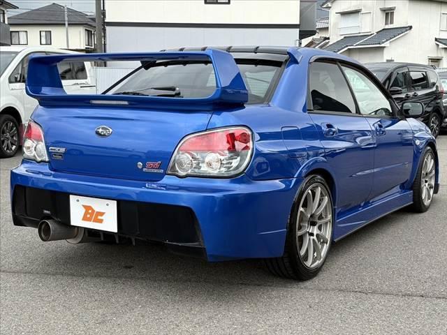 インプレッサ WRX STi 後期 車検整備付 RECAROシート ZEROSPOORTエアロ 社外18インチAW 社外マフラー 社外HDDナビ HID フォグ ターボ 4WD ローダウン 大型Rスポイラー 電格ミラー 革巻ステア(15枚目)