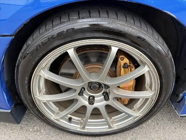 インプレッサ WRX STi 後期 車検整備付 RECAROシート ZEROSPOORTエアロ 社外18インチAW 社外マフラー 社外HDDナビ HID フォグ ターボ 4WD ローダウン 大型Rスポイラー 電格ミラー 革巻ステア(41枚目)