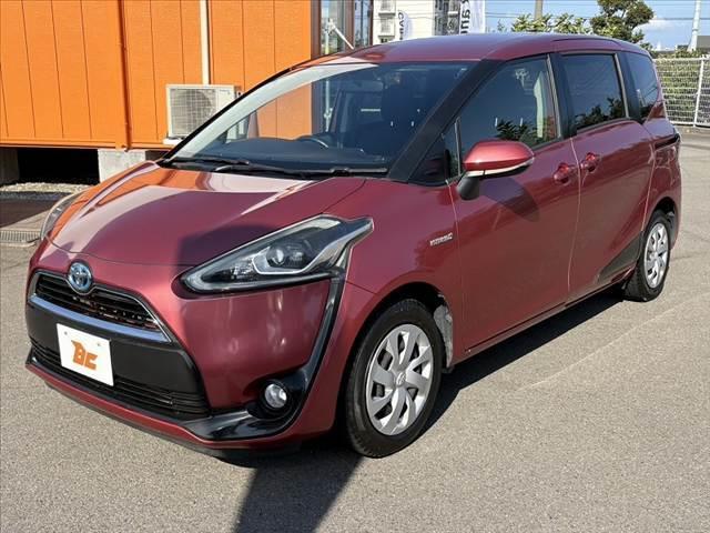 シエンタ ハイブリッドＧ　車検整備　ナビ　Ｂモニター　フルセグ　ＢＴ　ＤＶＤ　ＬＥＤヘッドライト　両電スライドドア　オートライト　プッシュスタート　スマートキーＸ２　電格ミラー　スタッドレス　革巻きステア　アームレスト（10枚目）