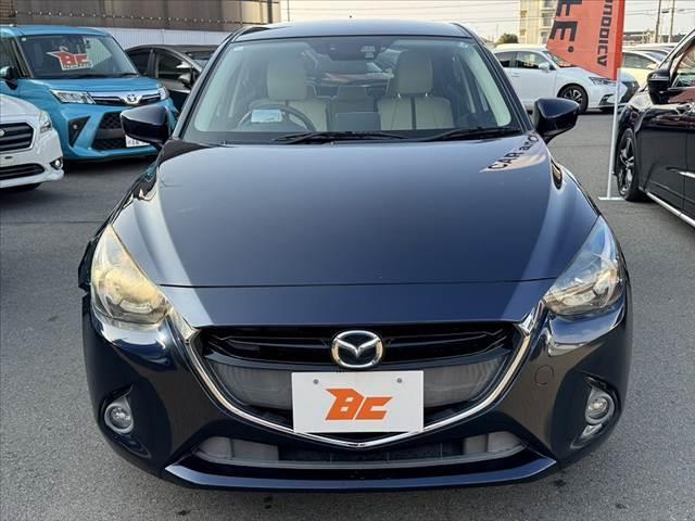 デミオ 13S Lパッケージ 車検整備付 禁煙車 純正ナビ HUD BT LED Aライト フォグ ステリモ ETC スマートキー×2 Pスタート ABS AAC 電格ミラー Aストップ 横滑り防止 衝突被害軽減ブレーキ Pガラス(9枚目)