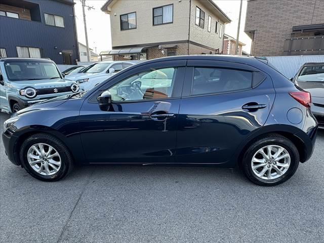 デミオ 13S Lパッケージ 車検整備付 禁煙車 純正ナビ HUD BT LED Aライト フォグ ステリモ ETC スマートキー×2 Pスタート ABS AAC 電格ミラー Aストップ 横滑り防止 衝突被害軽減ブレーキ Pガラス(12枚目)