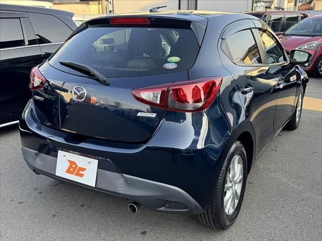 デミオ 13S Lパッケージ 車検整備付 禁煙車 純正ナビ HUD BT LED Aライト フォグ ステリモ ETC スマートキー×2 Pスタート ABS AAC 電格ミラー Aストップ 横滑り防止 衝突被害軽減ブレーキ Pガラス(15枚目)