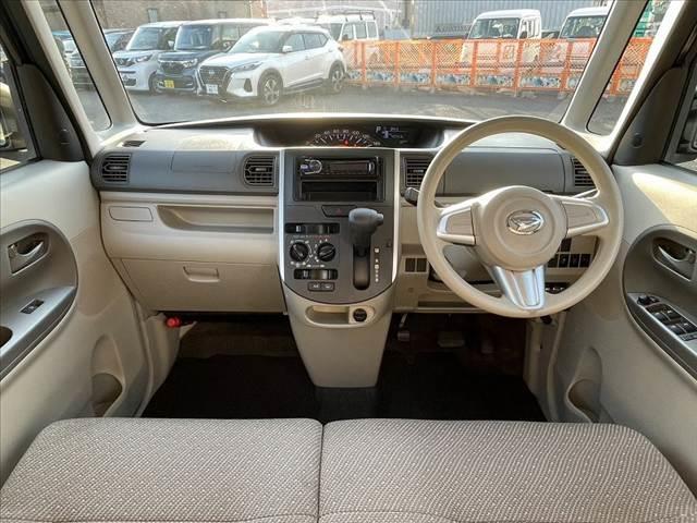 タント 　車検整備付　禁煙車　キーレス　両側スライドドア　横滑り防止装置　ＥＴＣ　アイドリングストップ　ＣＤオーディオ　電動格納ミラー　後席ロールサンシェード　ブラックリアスポイラー　ＳＲＳエアＢ　エアコン（2枚目）