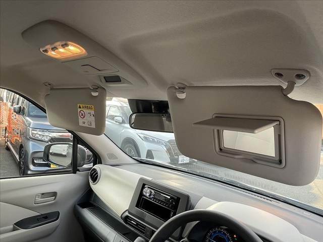 デイズ Ｂ　禁煙　車検整備付　エマージェンシーブレーキ　フロントバックソナー　Ａライト　ハイビームアシスト　車線逸脱警報　インテリジェントＤＡ　電動オート格納ミラー　バニティミラー　キーレス　マニュアルエアコン（31枚目）