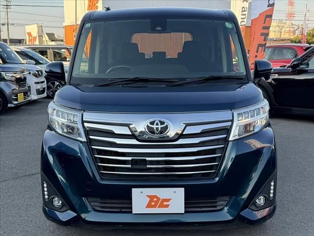 ルーミー カスタムＧ　Ｓ　禁煙車　ＳＡ２　８インチナビ　Ｂモニ　クルコン　両電　ＢＴ　ＤＶＤ再生　スマートキー　ＬＥＤ　フォグＬＥＤ　横滑り防止　ＡＡＣ　純正ＡＷ　電格ミラー　後席ロールサンシェード　シートアンダートレイ（9枚目）