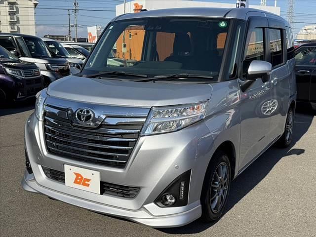 ルーミー カスタムＧ　車検整備付　禁煙車　フルセグナビ　Ｂカメラ　シートヒーター　両電スラ　ＢＴ　バックカメラ　ＥＴＣ　ステリモ　Ｐスタート　スマートキー　スペア　スマアシＩＩＩ　Ａライト　Ａハイビーム　ＬＥＤ　フォグ（10枚目）