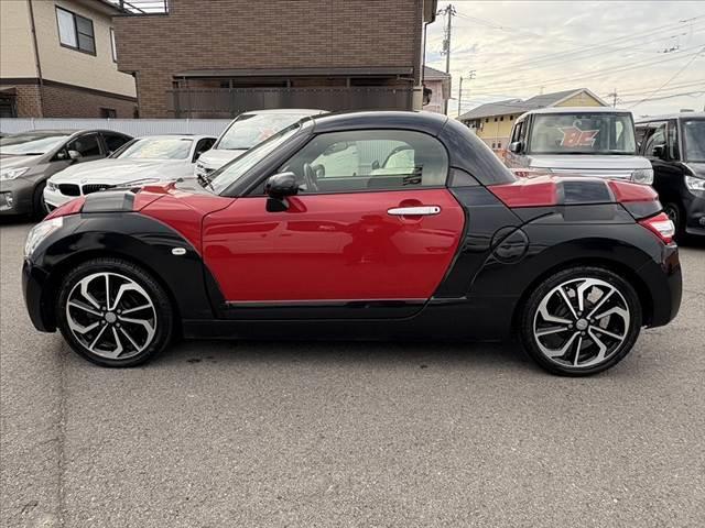 コペン 車検整備付 禁煙車 純正ナビ Bカメラ ステリモ BT フルセグ DVD再生 スマートキー Pスタート LED フォグ 純正AW 横滑り防止 シートヒーター AAC ABS 革巻きステア SRSエアB(12枚目)