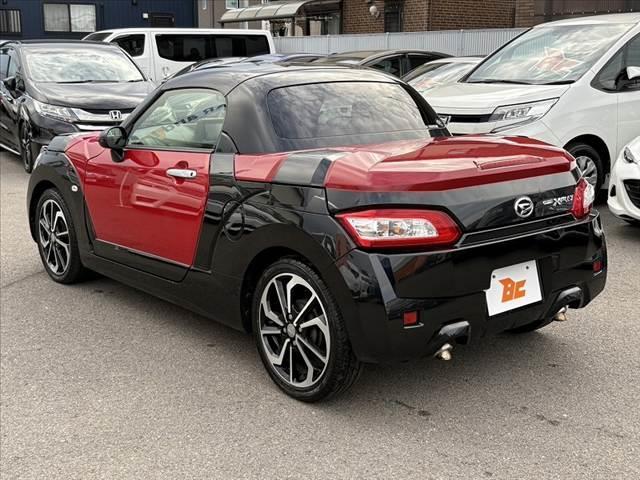 コペン 車検整備付 禁煙車 純正ナビ Bカメラ ステリモ BT フルセグ DVD再生 スマートキー Pスタート LED フォグ 純正AW 横滑り防止 シートヒーター AAC ABS 革巻きステア SRSエアB(15枚目)