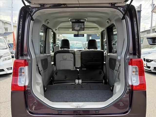 タント Ｘ　ＳＡ　禁煙　車検整備付　純正８インチナビ　フリップダウンモニター　電動スライドドア　Ｐスタート　ＢＴ　フルセグ　Ｂカメラ　ミラー型ドラレコ　ＬＥＤ　社外ＡＷ　ロールサンシェード　レザー調シートカバー　ＡＡＣ（21枚目）