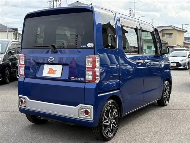 ウェイク X 禁煙車 ターボ 片側電動スライドドア 社外DA Bカメラ BT アンドロイドオート LED Aライト メッキ加飾付きフォグランプ 社外AW 後席ロールサンシェード スマートキー×2 電格ミラー AAC(15枚目)