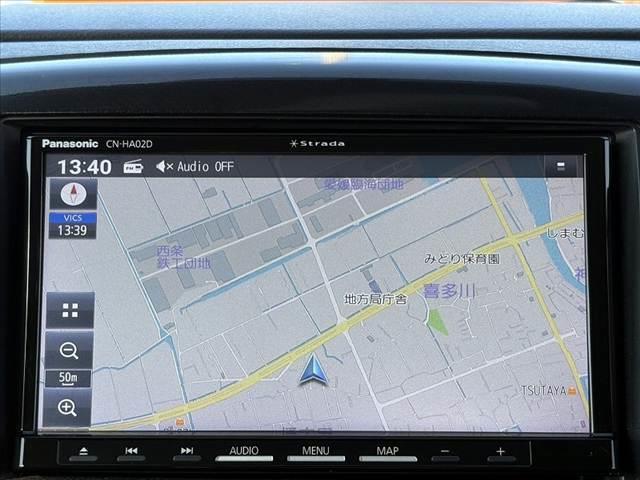 ワゴンＲスティングレー Ｔ　車検整備付　禁煙車　社外ナビ　フルセグＴＶ　ＢＴ　ＤＶＤ再生　ステリモ　パドルシフト　Ｐスタート　スマートキー　スペア　オートライト　社外１６インチＡＷ　ＡＡＣ　ターボ　Ａストップ　電格ミラー（3枚目）