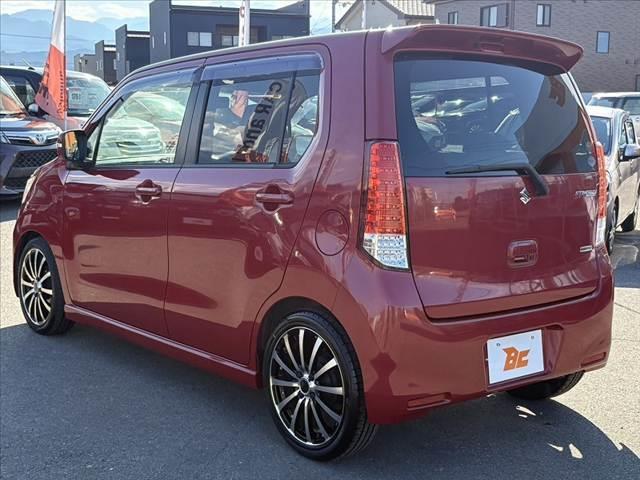 ワゴンＲスティングレー Ｔ　車検整備付　禁煙車　社外ナビ　フルセグＴＶ　ＢＴ　ＤＶＤ再生　ステリモ　パドルシフト　Ｐスタート　スマートキー　スペア　オートライト　社外１６インチＡＷ　ＡＡＣ　ターボ　Ａストップ　電格ミラー（13枚目）