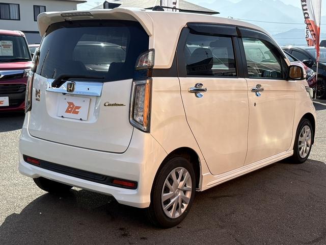 Ｎ－ＷＧＮカスタム Ｇ・Ａパッケージ　車検整備付　ナビ　Ｂモニター　ＣＴＢＡ　地デジ　ＤＶＤ　ＢＴ　ステリモ　Ｐスタ　スマートキーＸ２　ＨＩＤ　クルコン　ハーフレザーシート　革巻きステア　電格　チルトステア　ベンチシート　アームレスト（38枚目）