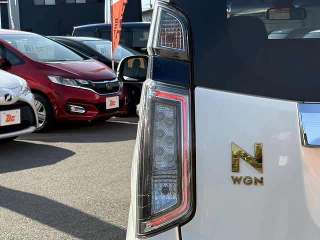 Ｎ－ＷＧＮカスタム Ｇ・Ａパッケージ　車検整備付　ナビ　Ｂモニター　ＣＴＢＡ　地デジ　ＤＶＤ　ＢＴ　ステリモ　Ｐスタ　スマートキーＸ２　ＨＩＤ　クルコン　ハーフレザーシート　革巻きステア　電格　チルトステア　ベンチシート　アームレスト（46枚目）
