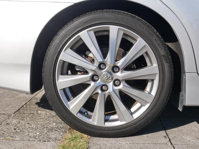 SAI G メーカーオプションナビ バックモニター ETC プッシュスタート HIDヘッドライト シートメモリー オートエアコン パワーシート スペアタイヤ スマートキー 三角表示板付き(7枚目)