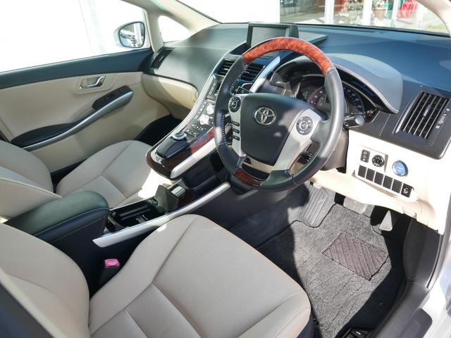 SAI G メーカーオプションナビ バックモニター ETC プッシュスタート HIDヘッドライト シートメモリー オートエアコン パワーシート スペアタイヤ スマートキー 三角表示板付き(34枚目)