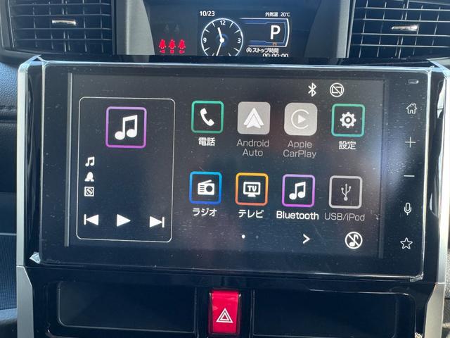 ルーミー カスタムG-T 純正フロアマット メーカー9インチDA 全方位モニター スマートアシスト アイドリングストップ シートヒーター シートバックテーブル 両側パワースライドドア LEDヘッド/フォグランプ 15インチAW(16枚目)