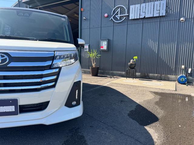 ルーミー カスタムG-T 純正フロアマット メーカー9インチDA 全方位モニター スマートアシスト アイドリングストップ シートヒーター シートバックテーブル 両側パワースライドドア LEDヘッド/フォグランプ 15インチAW(39枚目)