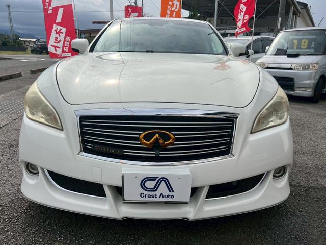 フーガ ３７０ＶＩＰ　バックモニター　ＥＴＣ　ナビ　法定点検付　走行距離６１８０８　車検Ｒ８年６月　ドライブレコーダー　オートエアコン　車内クリーニング付（3枚目）