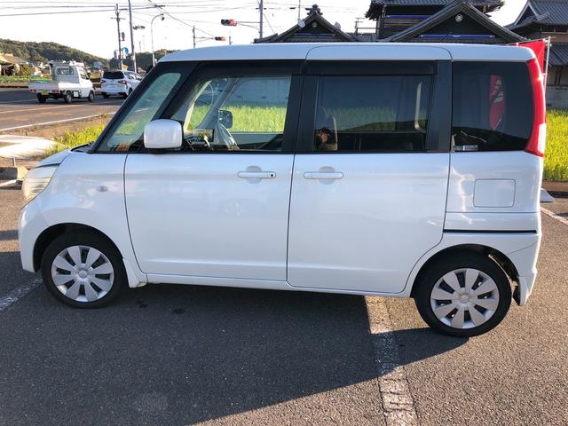 パレット X 両側スライドドア/左側パワースライドドア プッシュスタート スマートキー CVT オートエアコン ベンチシート CD(10枚目)