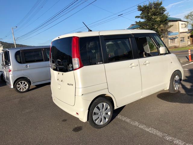 パレット X 両側スライドドア/左側パワースライドドア プッシュスタート スマートキー CVT オートエアコン ベンチシート CD(13枚目)