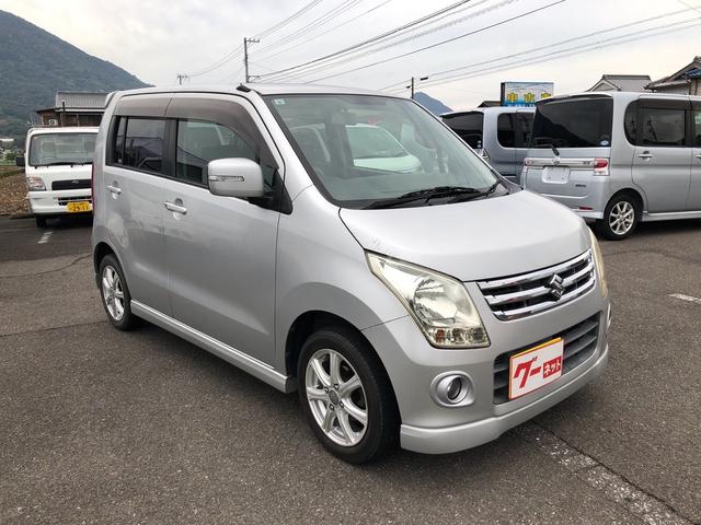 ワゴンR FTリミテッド インタークーラーターボ CVT ナビ TV バックモニターカメラ 社外アルミホイール エアロ フォグランプ スマートキー オートエアコン ベンチシート(3枚目)