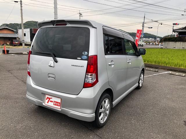 ワゴンR FTリミテッド インタークーラーターボ CVT ナビ TV バックモニターカメラ 社外アルミホイール エアロ フォグランプ スマートキー オートエアコン ベンチシート(5枚目)