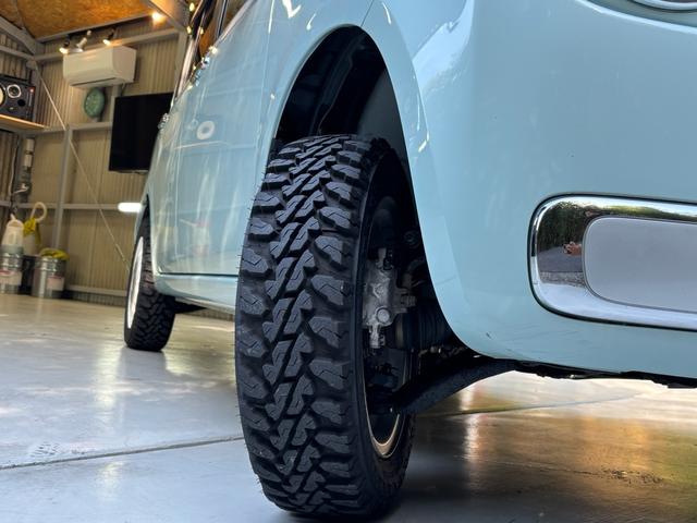 アルトラパンショコラ X リフトアップ ビックローター キャリパーオーバーホール ジオランダーM/Tタイヤ新規装着済み 4WD フル整備 ノースモーキング(4枚目)