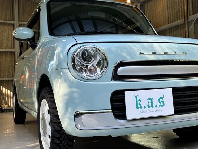 アルトラパンショコラ X リフトアップ ビックローター キャリパーオーバーホール ジオランダーM/Tタイヤ新規装着済み 4WD フル整備 ノースモーキング(8枚目)