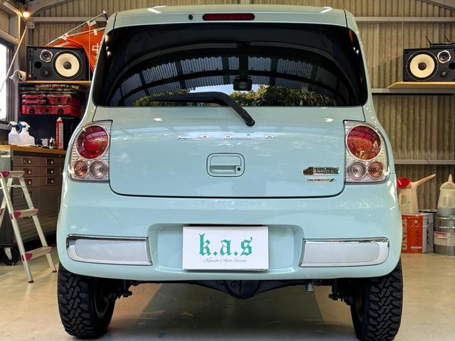 アルトラパンショコラ X リフトアップ ビックローター キャリパーオーバーホール ジオランダーM/Tタイヤ新規装着済み 4WD フル整備 ノースモーキング(9枚目)