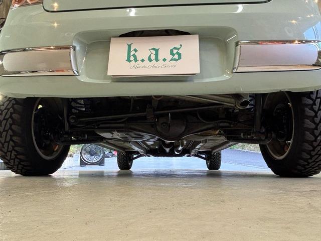 アルトラパンショコラ X リフトアップ ビックローター キャリパーオーバーホール ジオランダーM/Tタイヤ新規装着済み 4WD フル整備 ノースモーキング(27枚目)
