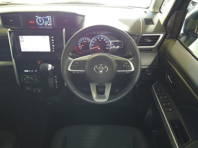 ルーミー カスタムG アイドリング 両側電動SD LEDヘット バックビューモニター 衝突回避ブレーキ 地デジ スマートキー メモリナビ クルーズコントロール DVD ETC 1オーナー オートエアコン アルミホイール(4枚目)