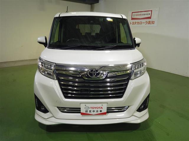 ルーミー カスタムG S 衝突軽減ブレーキシステム 地デジTV スマートキ- 両側電動D イモビライザー ドラレコ付き LEDライト 1オナ Bモニター パワステ VSC クルコン DVD視聴 ETC オートエアコン ナビTV(3枚目)