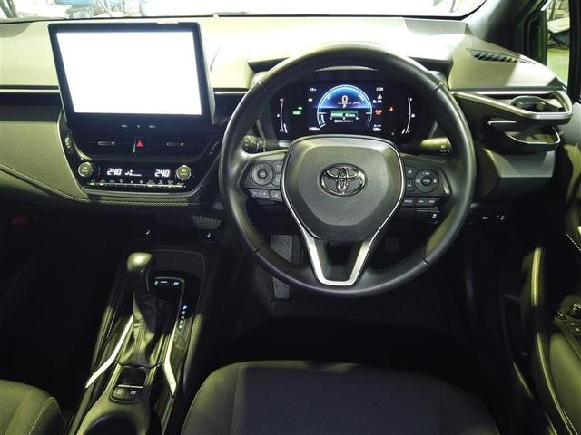 カローラスポーツ ハイブリッドG ワンオーナー車 オートエアコン クルーズコントロール 盗難防止システム LEDヘッドライト バックモニター スマートキー キーレス ETC フルセグ ドラレコ 横滑り防止装置 ナビ&TV メモリーナビ(4枚目)
