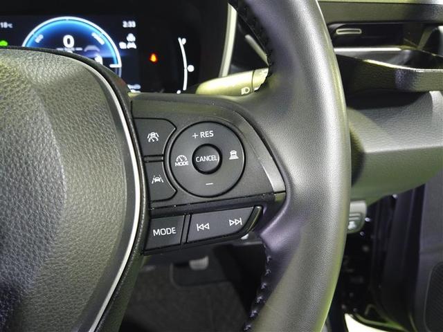 カローラスポーツ ハイブリッドG ワンオーナー車 オートエアコン クルーズコントロール 盗難防止システム LEDヘッドライト バックモニター スマートキー キーレス ETC フルセグ ドラレコ 横滑り防止装置 ナビ&TV メモリーナビ(14枚目)